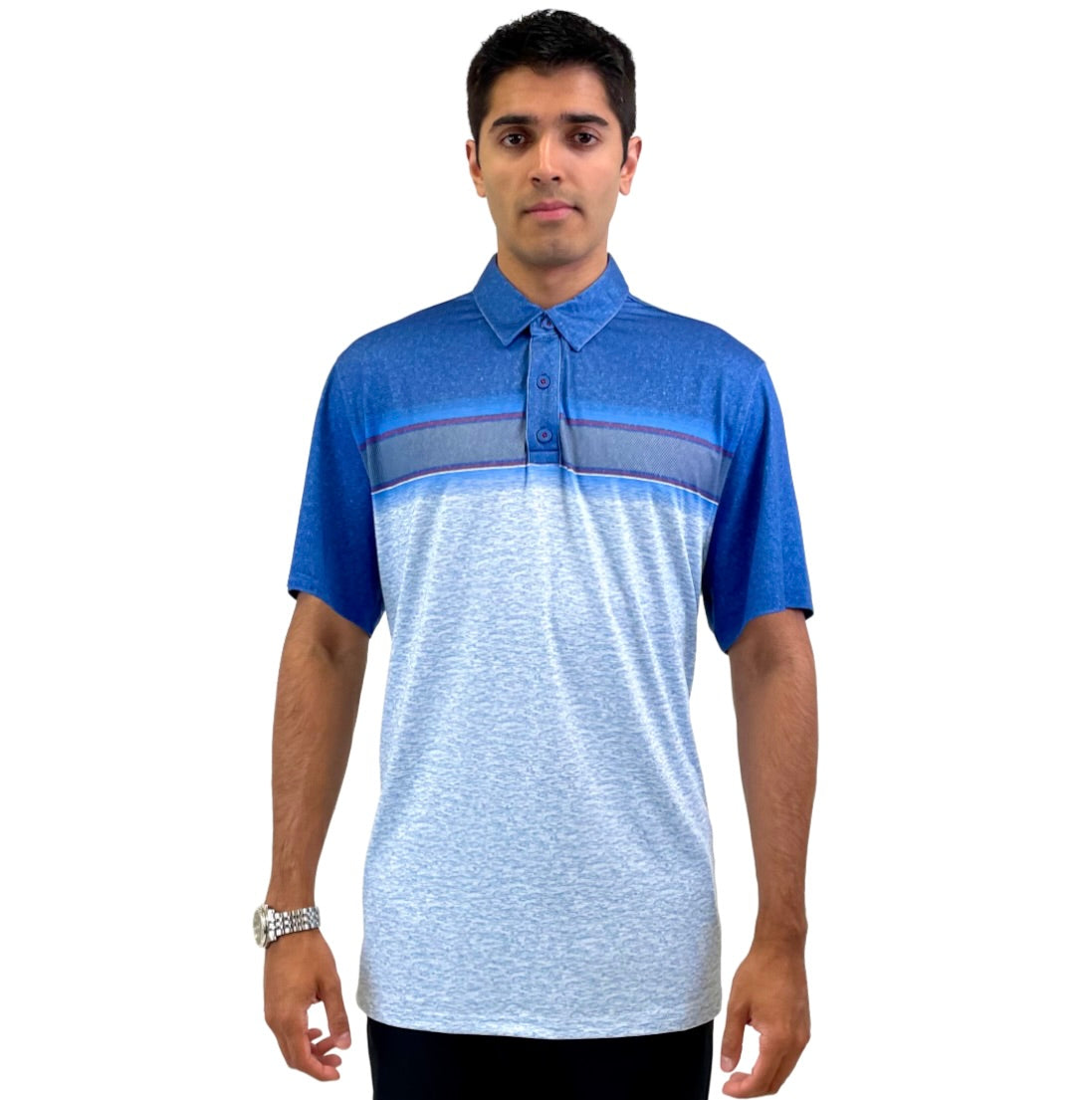 Wholesale,Flag & Anthem, Flag & Anthem Navy Lindale Chest Stripe Performance Polo, Blue, Small-40-TagSMedium-44-TagMLarge-46-TagLExtra Large-50-TagXLExtra Extra Large-54-TagXXL