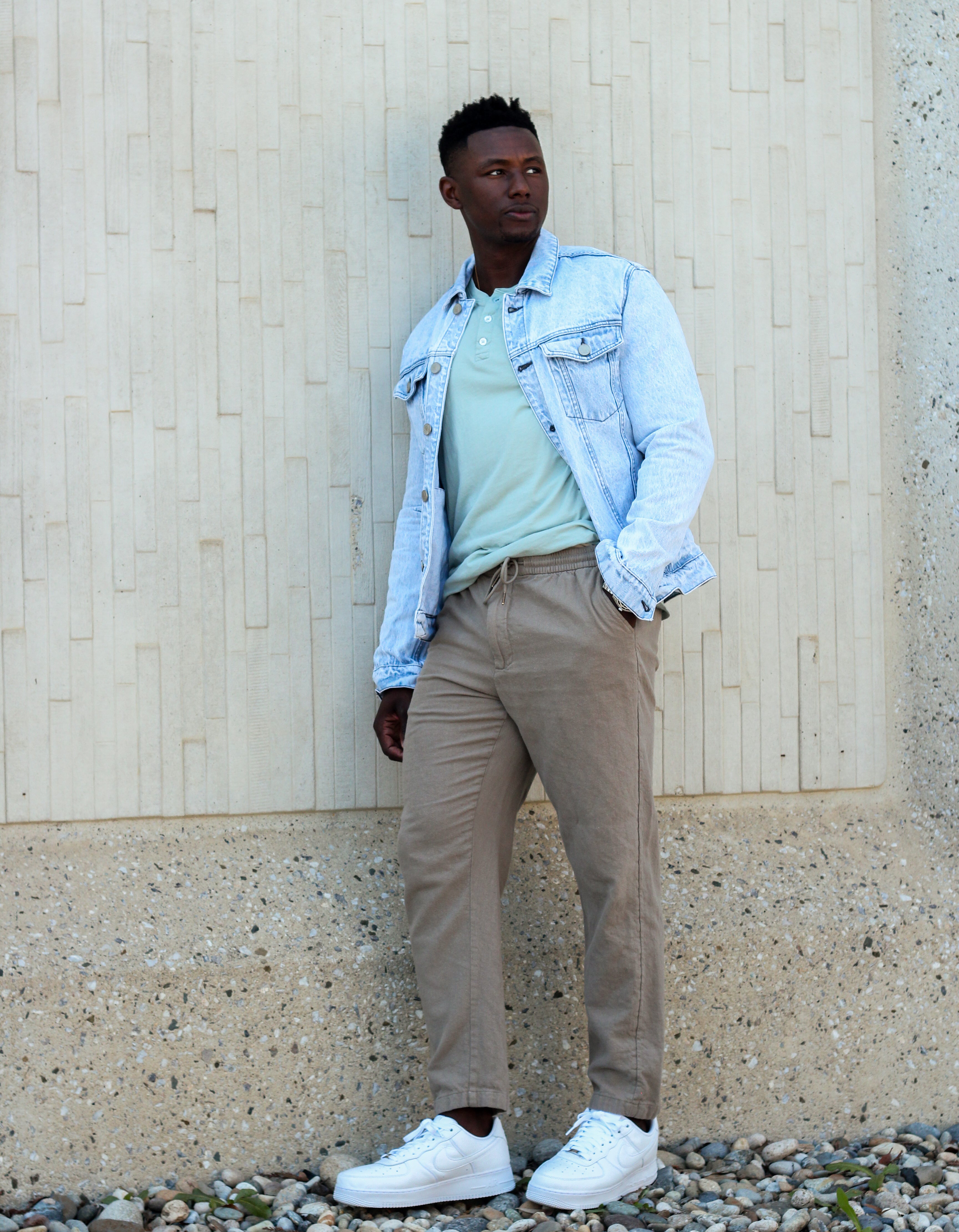 Wholesale,Eleven Paris, Eleven Paris Light Blue Acid Wash Denim Jacket, Blue, Extra Large-48-TagXLLarge-46-TagLMedium-43-TagMSmall-41-TagS