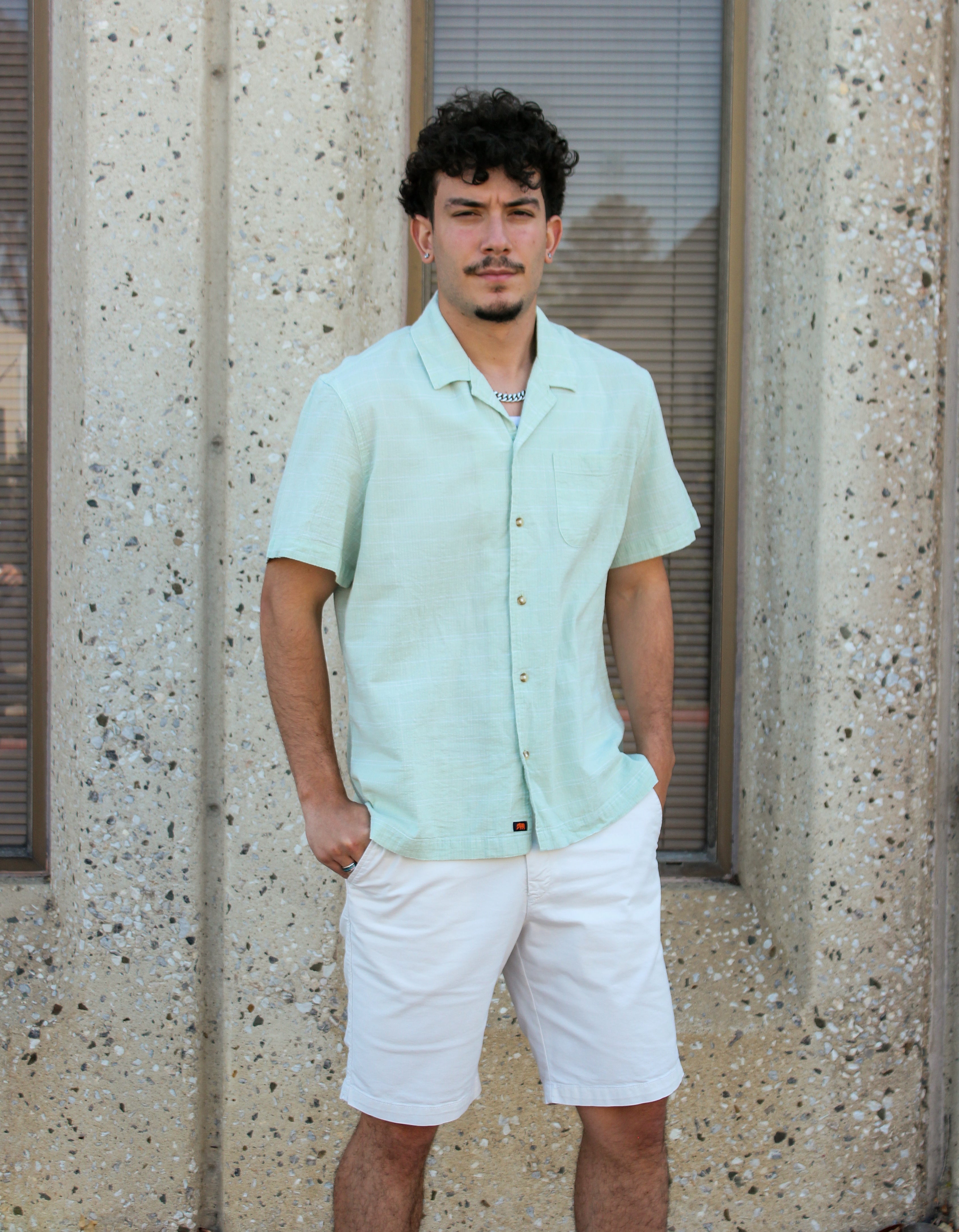 Borgo28 (Ballin) Light Cream Twill Shorts Taelor.Style Borgo28 (Ballin) Light Cream Twill Shorts Taelor.Style