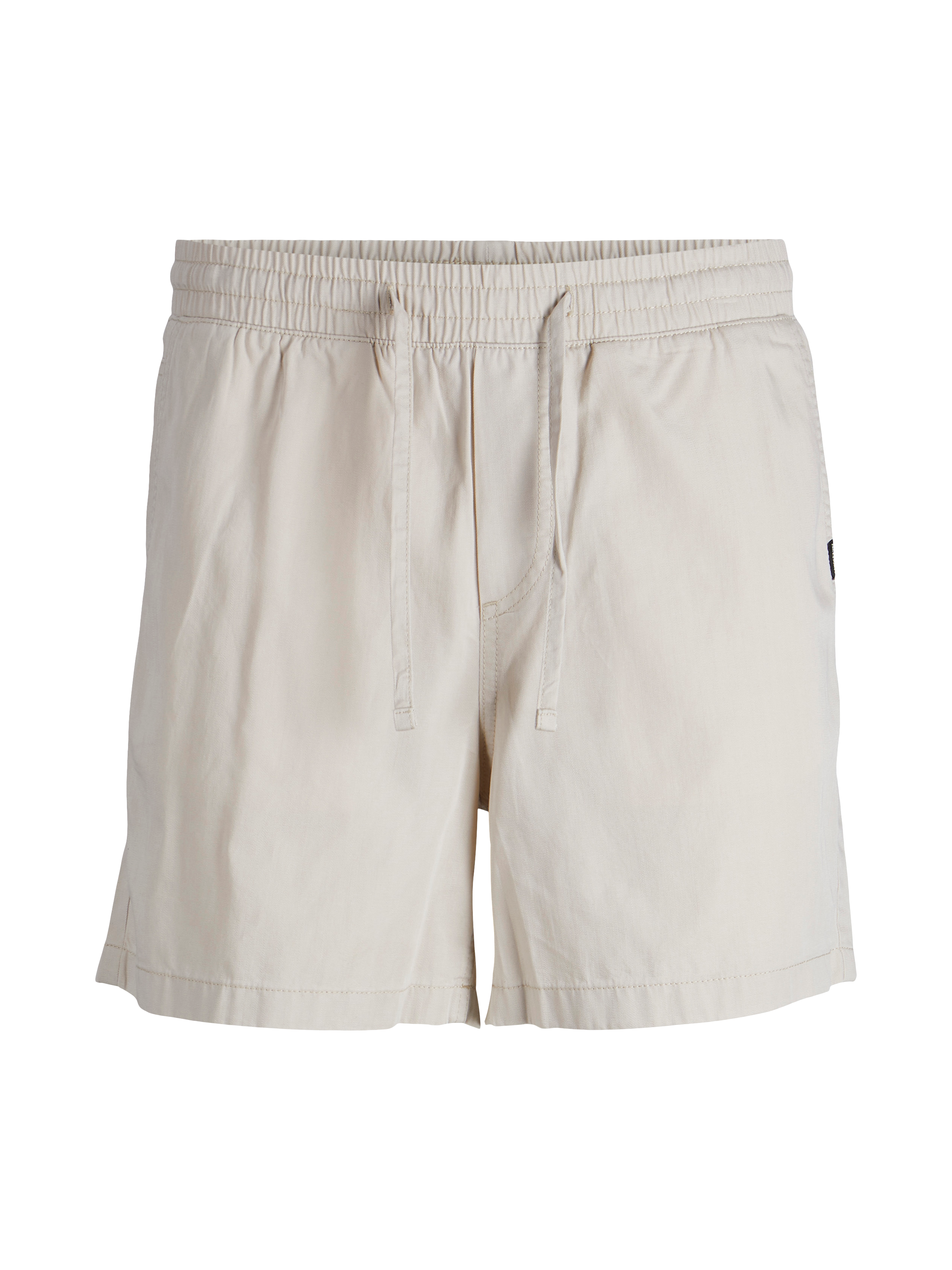 Wholesale,Jack & Jones, Jack & Jones Cream Chambray Drawstring Elastic Waistband Volley Shorts, Cream, 32W-5L-TagM