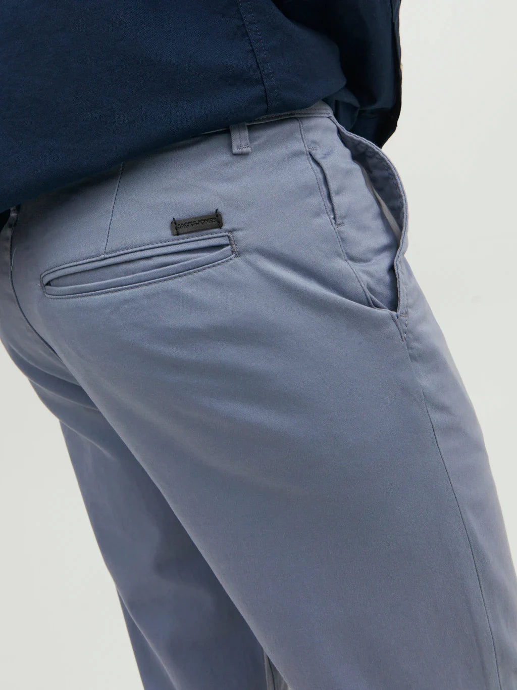 Wholesale,Jack & Jones, Jack & Jones Pastel Blue Grey Tapered Slim Fit Chinos, Blue, 36W-32L-Tag3634W-32L-Tag3432W-32L-Tag3230W-32L-Tag30