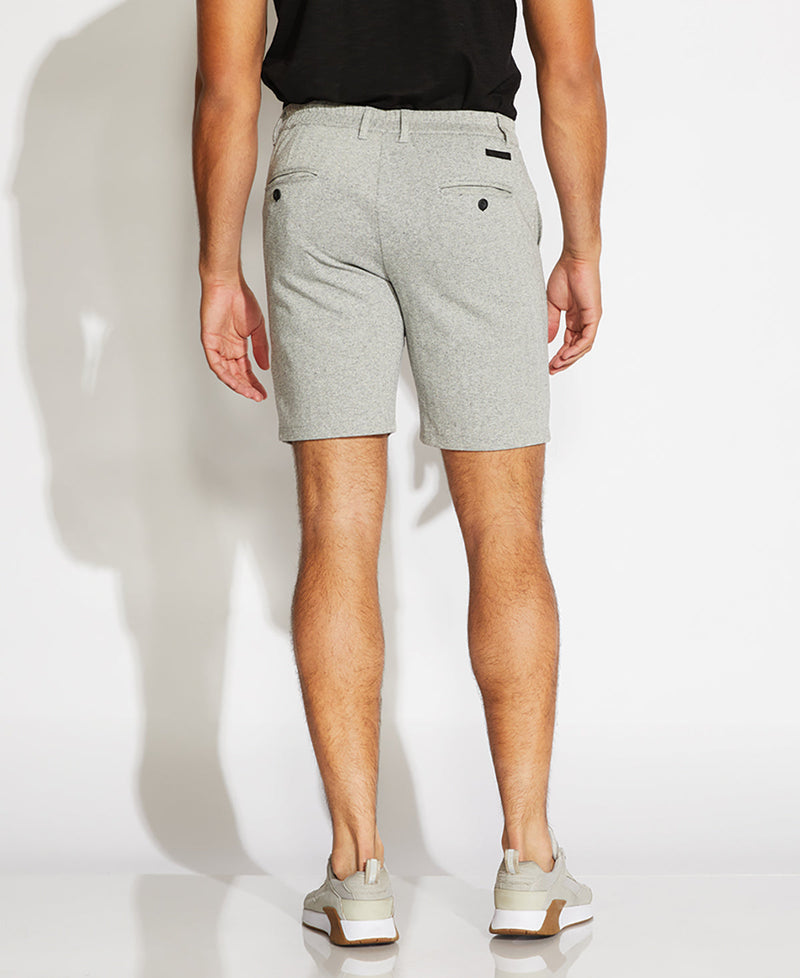 Civil Society Grey Herringbone Knit 7" Shorts