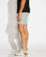 Civil Society Grey Herringbone Knit 7" Shorts