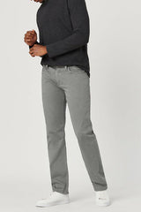 Mavi Grey Sage Slim Straight Fit Twill Jeans