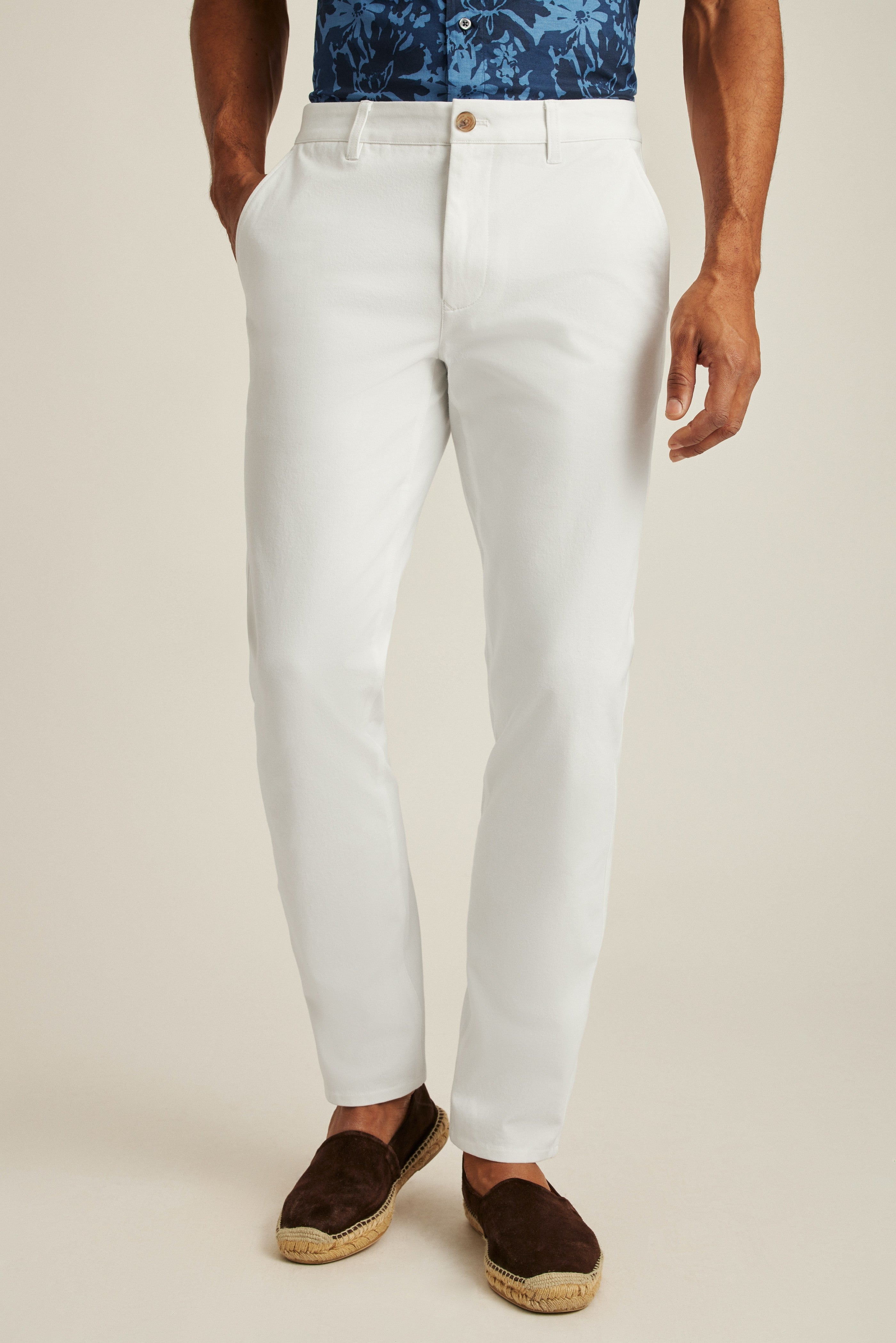 Wholesale ,Bonobos, Bonobos White Stretch Washed Chino, White, 34W-30L-Tag34