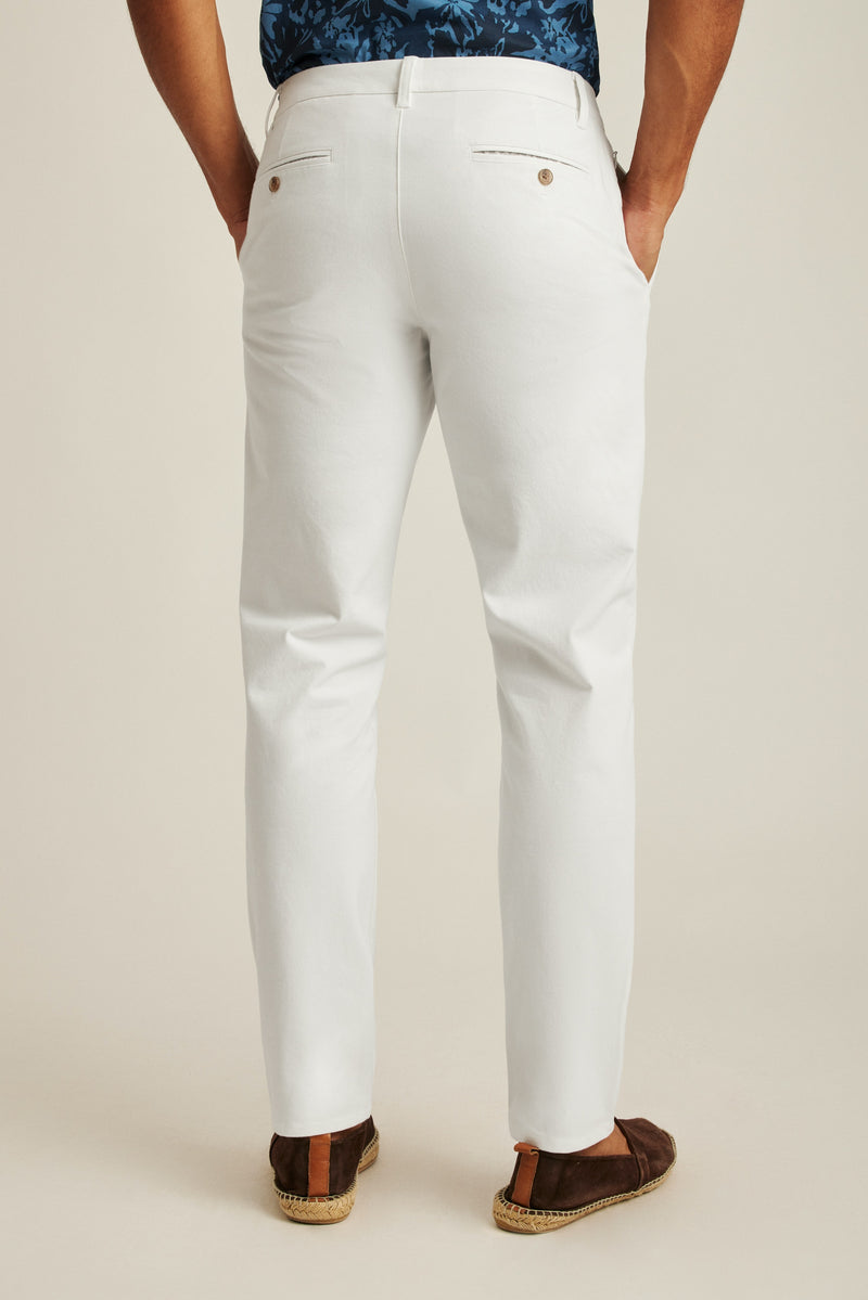 Bonobos White Stretch Washed Chino