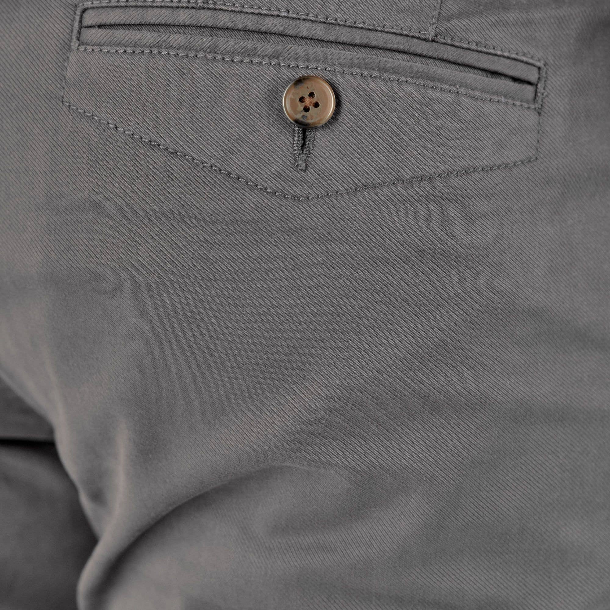 Faire,Perk, Perk Dark Grey Slim Fit Chinos, Grey, 33W-30L-Tag33
