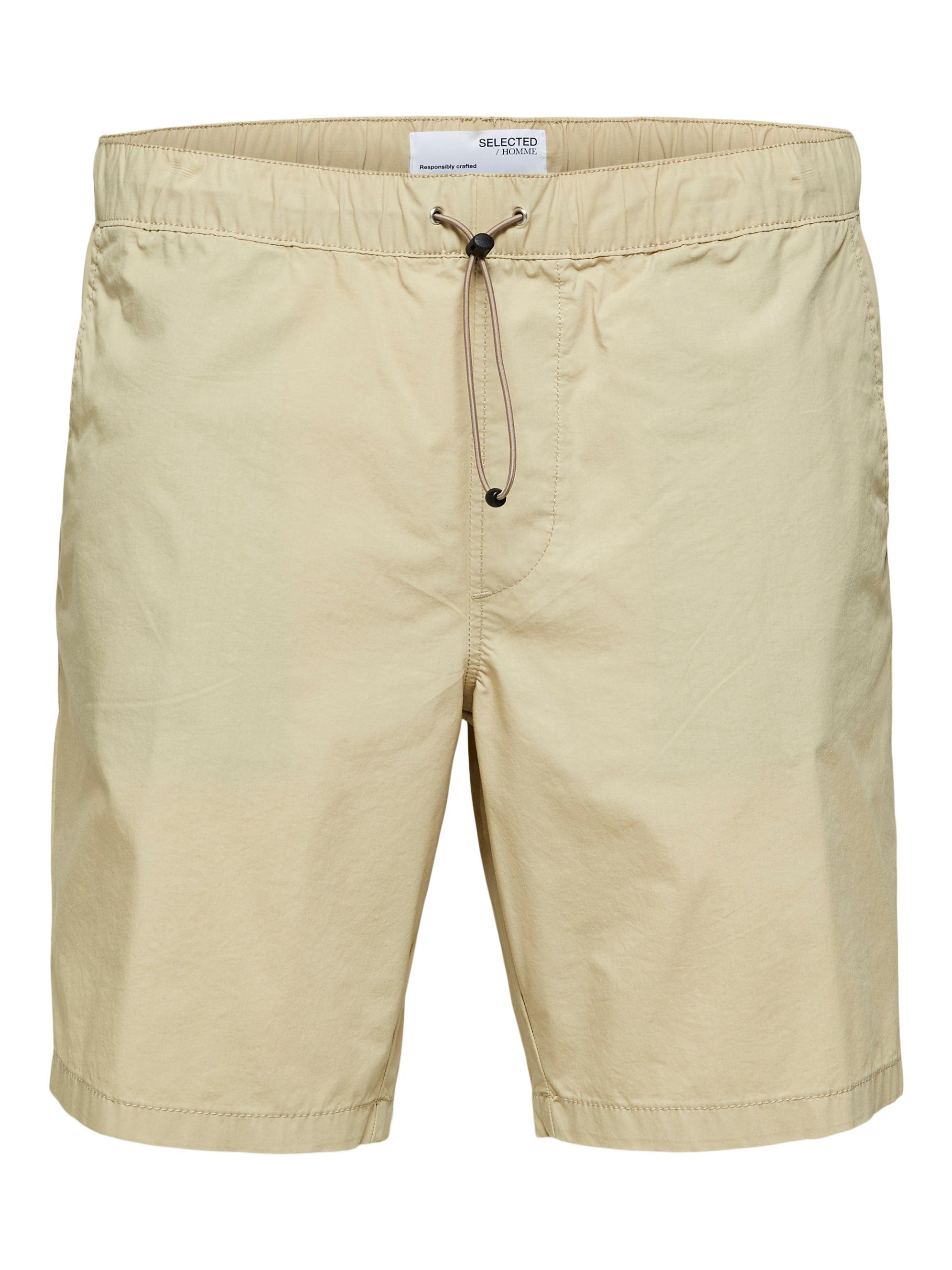 Wholesale,Selected Homme, Selected Homme Tan Nylon Flex Lightweight Shorts, Tan, 34W-9L-TagL