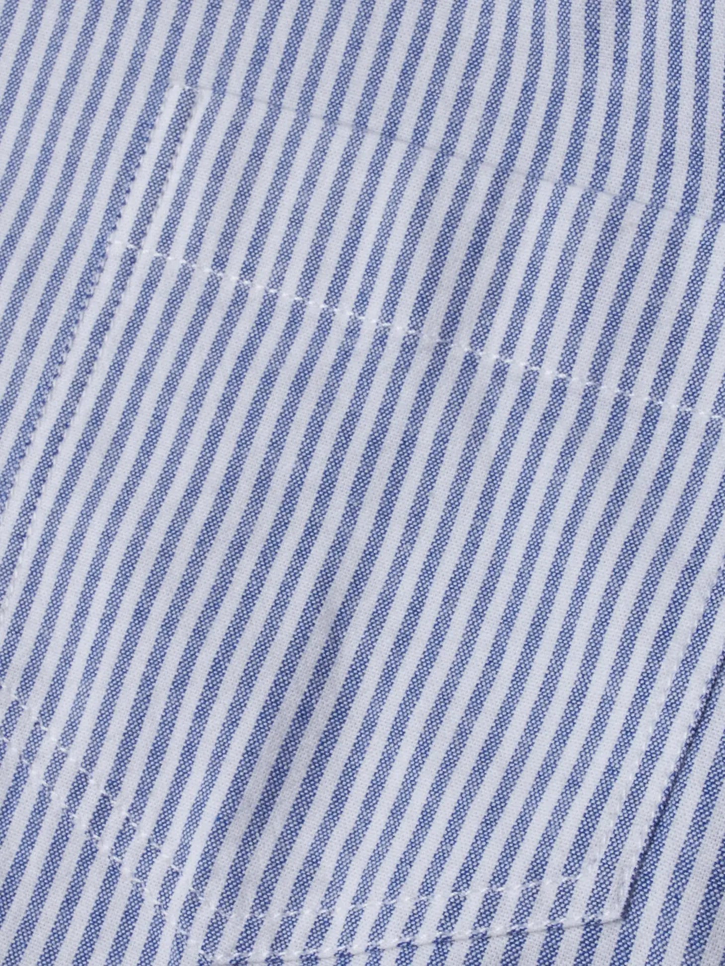 Faire,Signal Clothing, Signal Clothing Light Blue Stripe Print Long Sleeve Oxford Button Up, Blue, Large-47-TagL