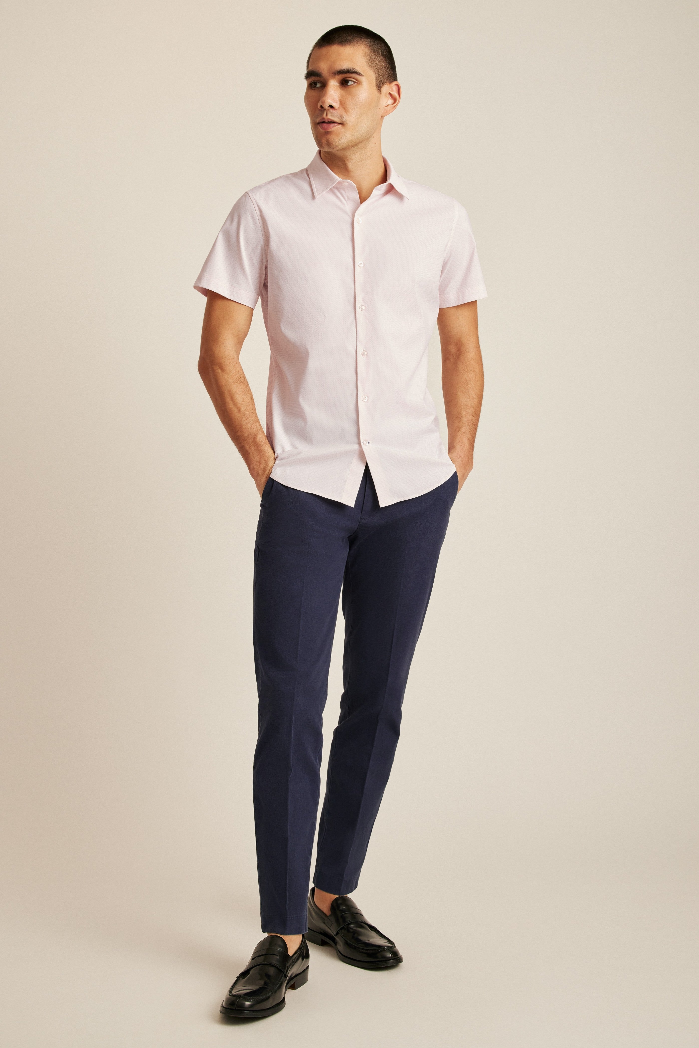 Wholesale,Bonobos, Bonobos Rose Astro Geo Print Short Sleeve Shirt, Pink, Large-45-TagL