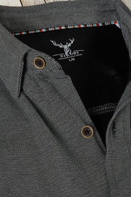 Wholesale,Nicoby Age of Wisdom, Nicoby Age of Wisdom Black Knit Shirt, Black, Small-41-TagS