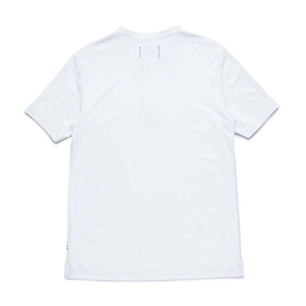 Surfside Supply White Henley Short Sleeve Tshirt