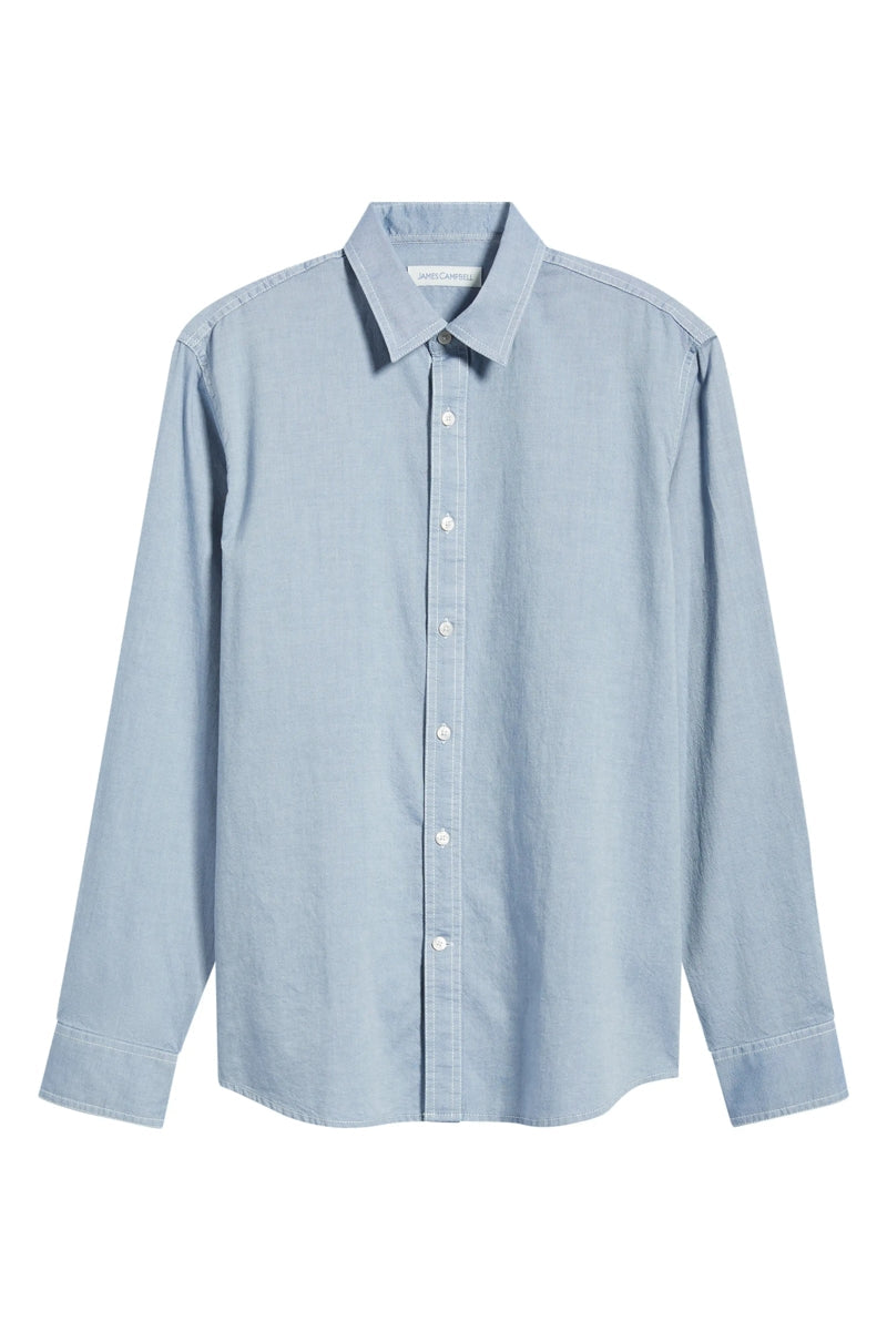 Wholesale,James Campbell, James Campbell Blue Textured Shirt, Blue, Large-46-TagLExtra Large-50-TagXLSmall-42-TagSMedium-44-TagM