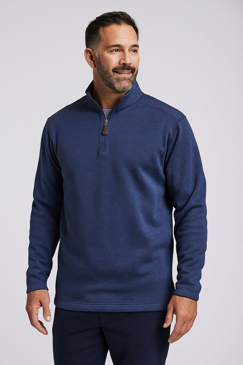 Wholesale,Nicoby Age of Wisdom, Nicoby Age of Wisdom Navy Qtr Zip Pullover, Blue, Medium-43-TagM