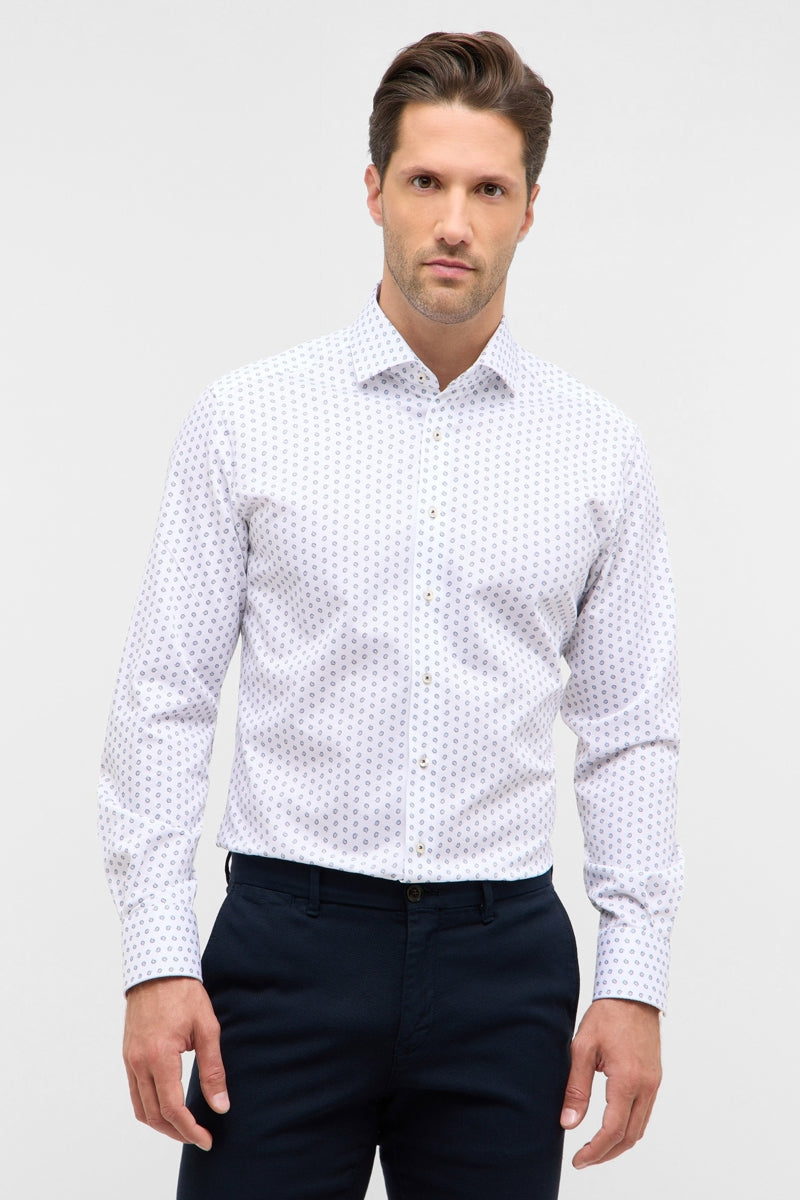 Wholesale,1863 by Eterna, 1863 by Eterna White with Micro Paisley Print Modern Fit Shirt, White, Extra Extra Large-54-Tag18
