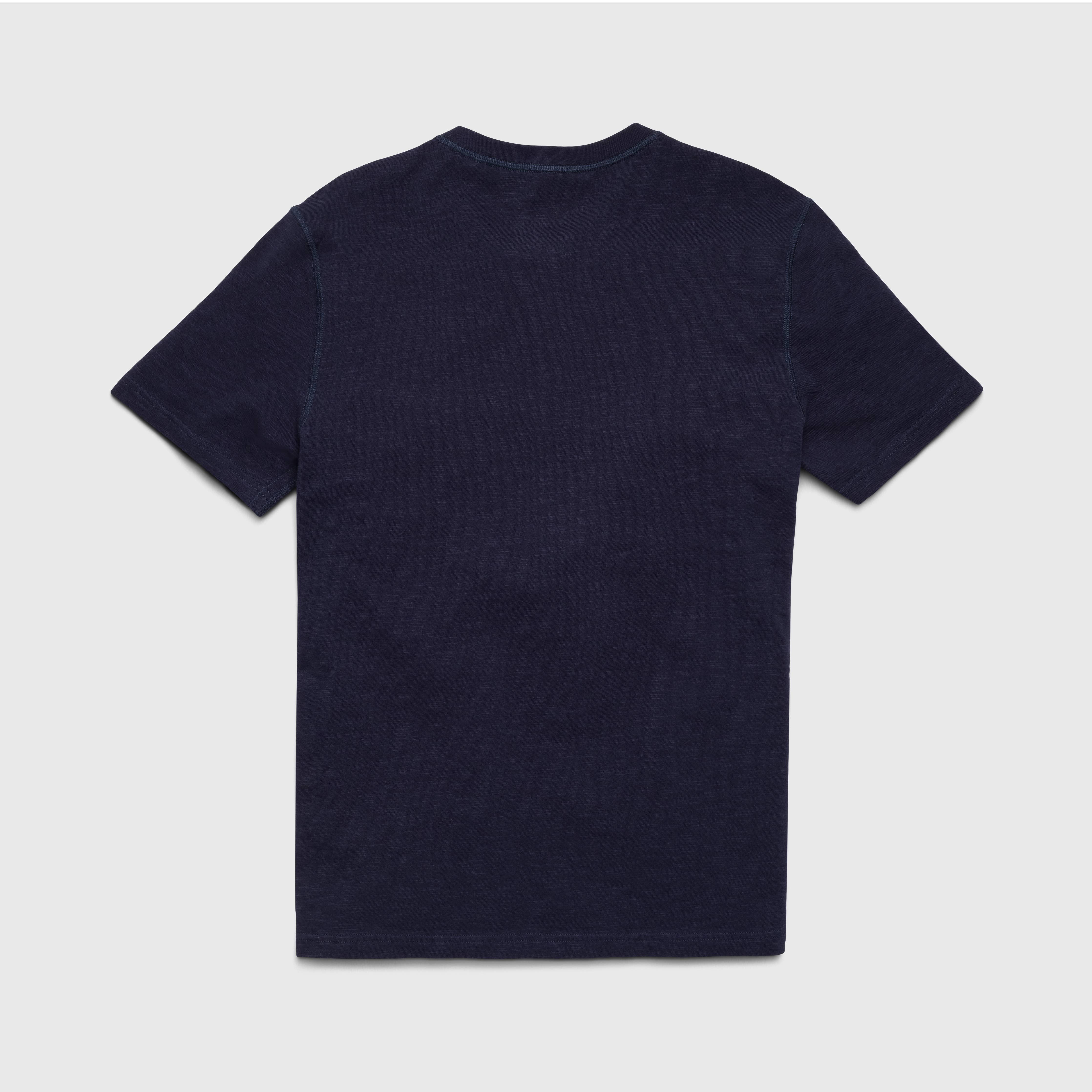 Faire,Surfside Supply, Surfside Supply Navy Cotton Slub 3 Button Short Sleeve Henley, Blue, Extra Extra Large-49-TagXXL