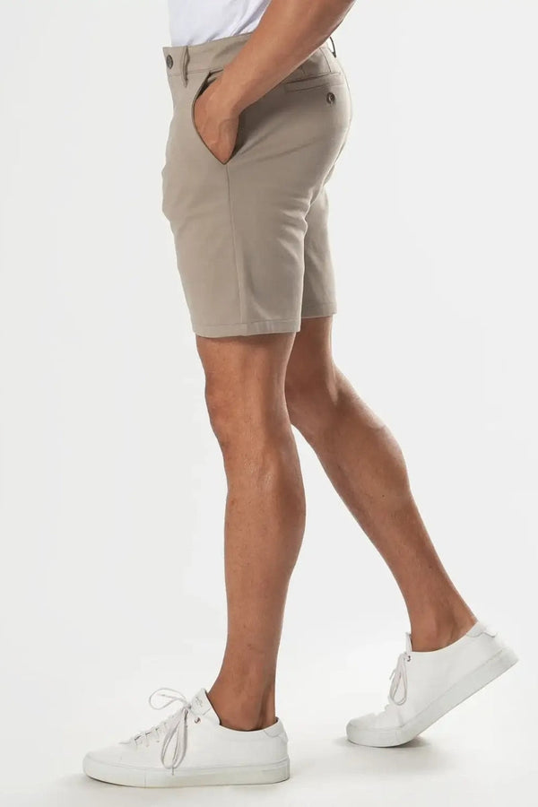 True Classic Khaki 7" Comfort Knit Chino Shorts
