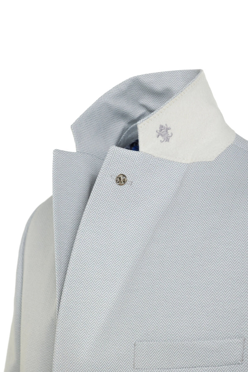 Wholesale,Luchiano Visconti, Luchiano Visconti Grey Herringbone Blazer, Grey, Small-36-Tag36Small-38-Tag38Medium-40-Tag40Large-44-Tag44Extra Large-46-Tag46