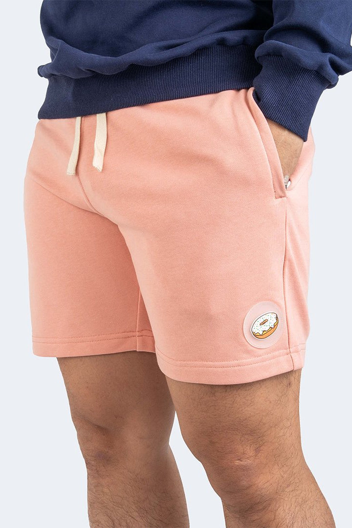 Eubi Coral Donut Glow Patch 7" Signature Lounge Shorts