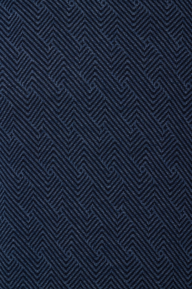 Wholesale,Luchiano Visconti, Luchiano Visconti Melange Navy Weave Panelled Tee, Blue, Small-40-TagSMedium-42-TagMLarge-45-TagLExtra Large-47-TagXLExtra Extra Large-49-TagXXL