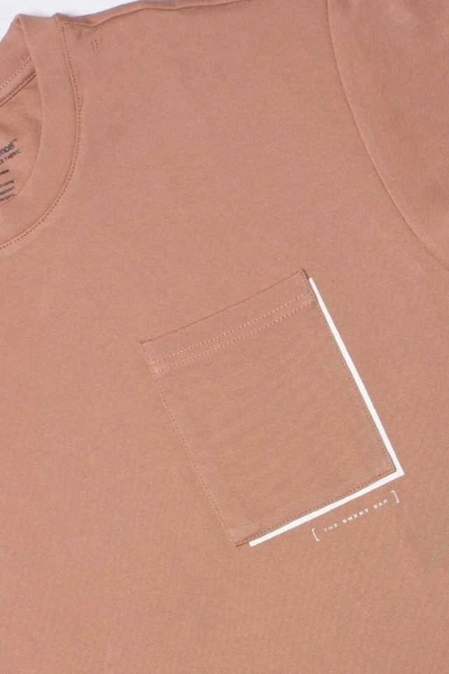 Wholesale,The Shirt Bar, The Shirt Bar Plum Premium Performance Tee, Tan, Large-46-TagL
