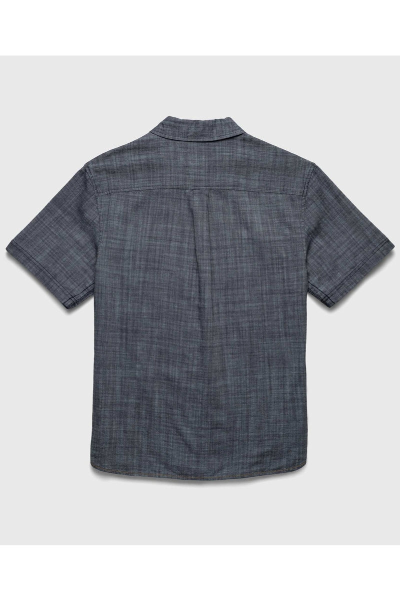Wholesale,Surfside Supply, Surfside Supply Navy Blazer 2 Tone Cotton Slub Weave Shirt, Blue, Extra Large-47-TagXL