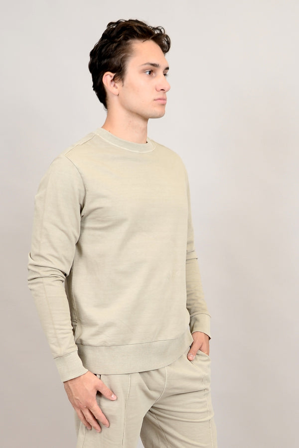 HEDGE Clay French Terry Oversized Crewneck Sweatshirt