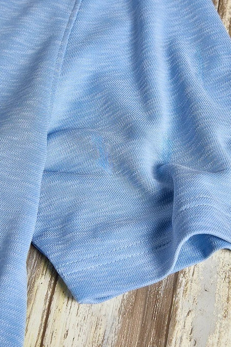 Wholesale,Nicoby Age of Wisdom, Nicoby Age of Wisdom Baby Blue Polynosic Slub Polo, Blue, Extra Large-48-TagXL