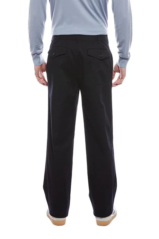 Theory Navy Stretch Sharp Twill Pant