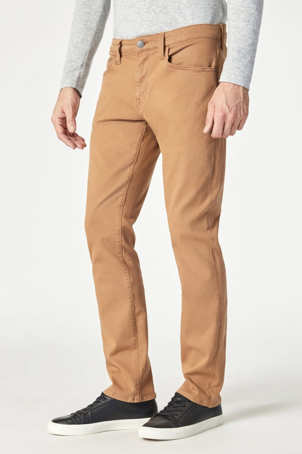 Mavi Carmel Brown Slim Straight Leg Jeans