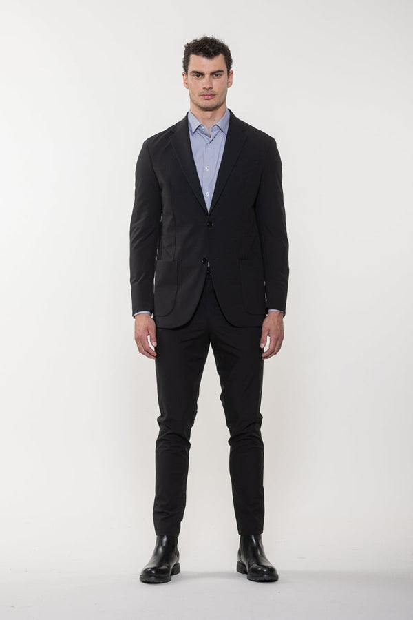 American Heritage Black 4-way Stretch Performance Blazer