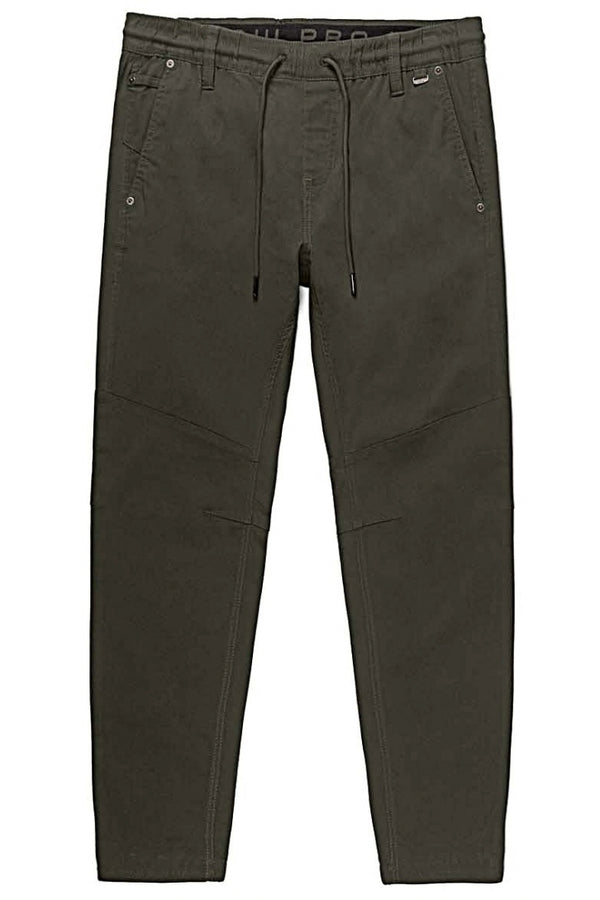Projek Raw Dark Olive Drawstring Pull On Bungee Jogger