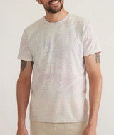 Marine Layer Ombre Palm All Over Graphic Signature Crew Tee