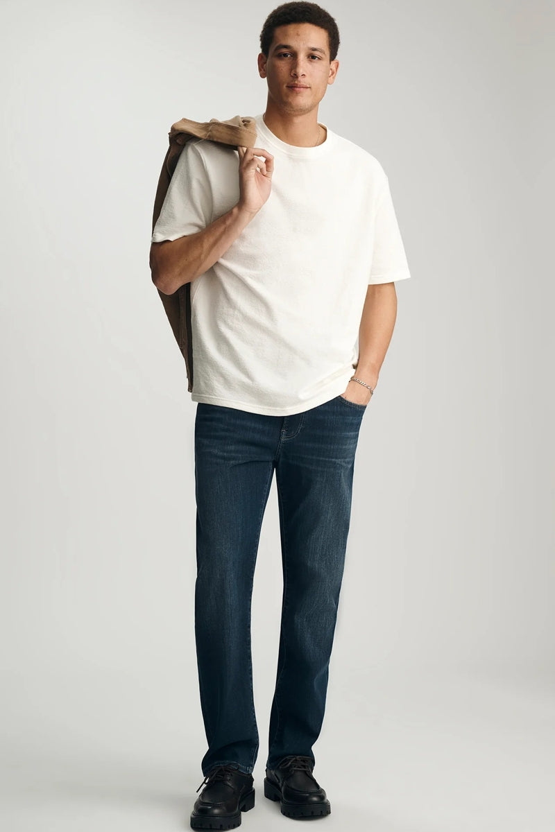 Wholesale,Mavi, Mavi Antique White Textured T-Shirt, White, Large-46-TagL