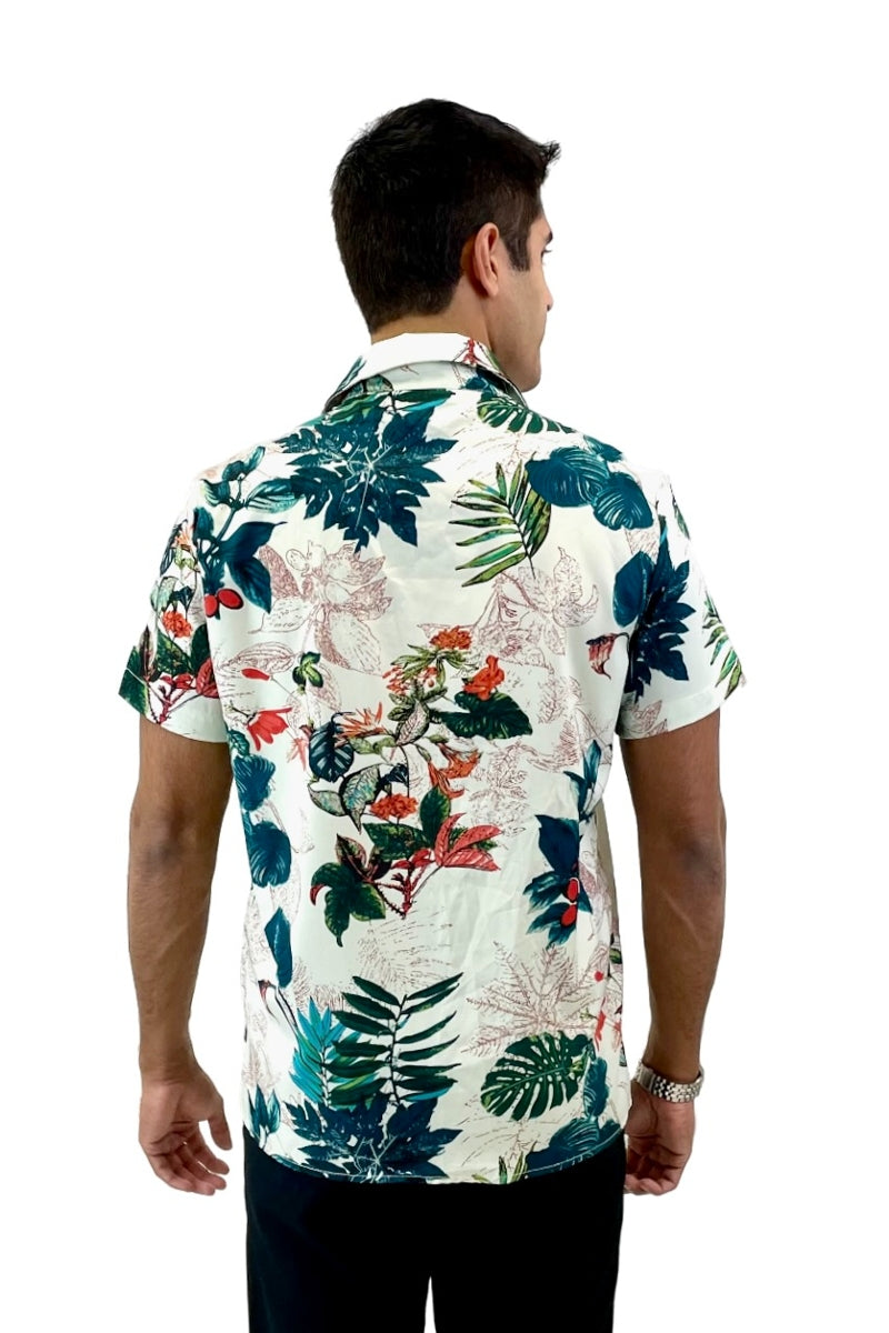Other,PatPat, PatPat Green Tropical Print Short Sleeve Shirt, Green, Medium-43-TagM