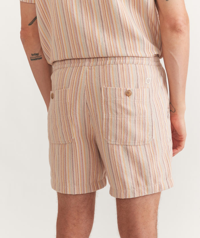 Wholesale,Marine Layer, Marine Layer Orange Multi Striped Beach 6