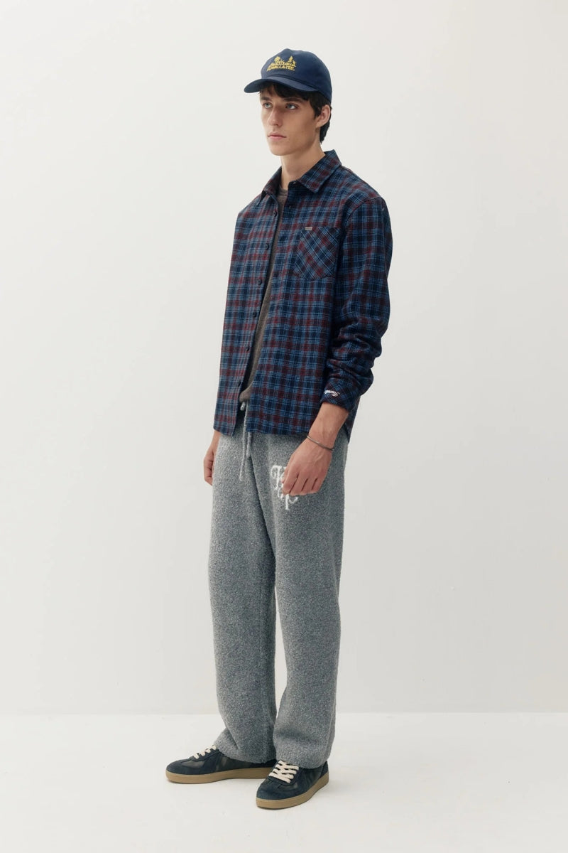 Wholesale,Kuwalla Tee, Kuwalla Tee Navy Plannel Wool Blend Overshirt, Blue, Small-42-TagSMedium-44-TagMLarge-46-TagLExtra Large-49-TagXLExtra Extra Large-51-TagXXL