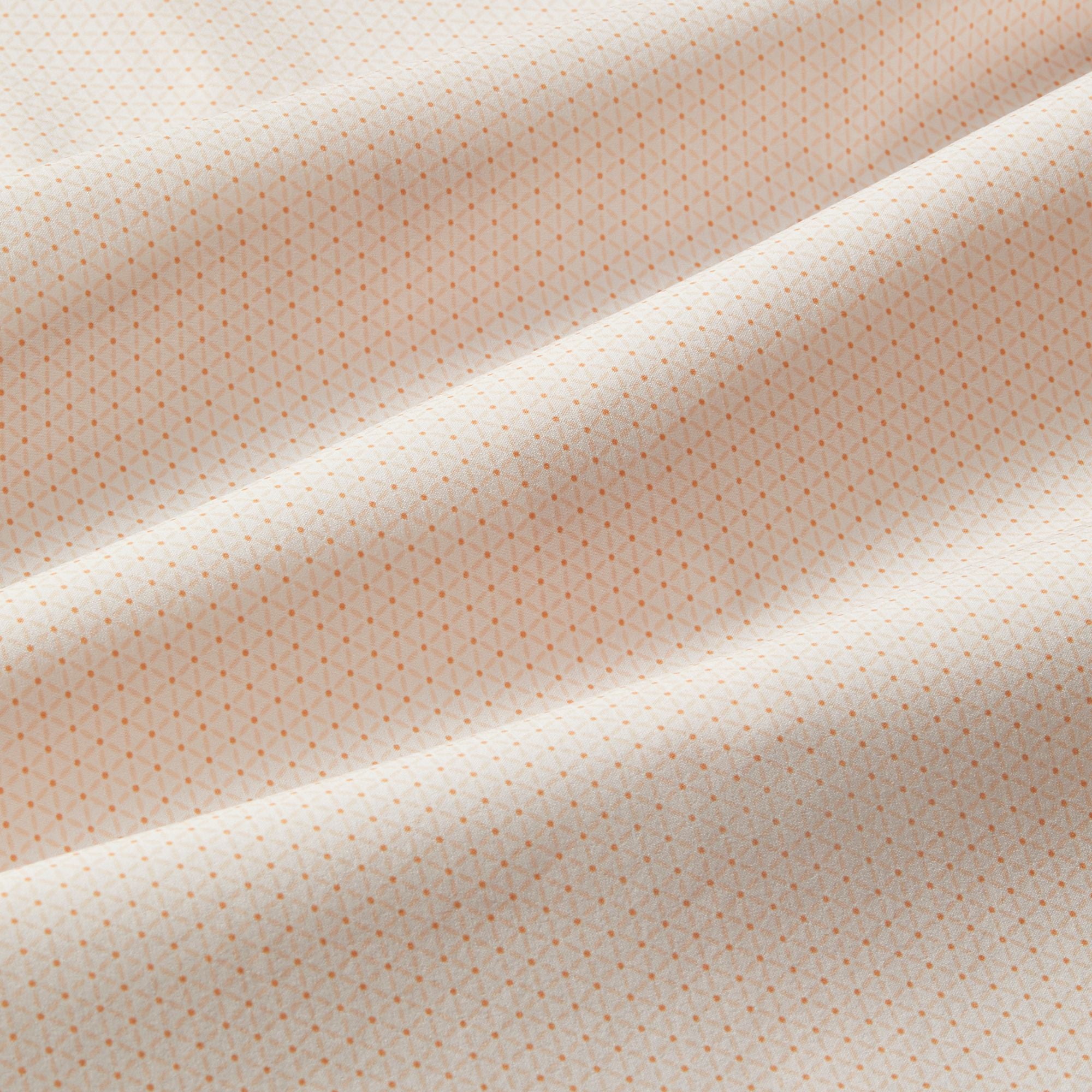 Wholesale,Mizzen + Main, Mizzen + Main Peach Triangle Geo Trim No Tuck Four-way Stretch Shirt, Orange, Medium-42-TagMLarge-45-TagLExtra Large-48-TagXLExtra Extra Large-51-TagXXLSmall-40-TagSExtra Large-51-TagXXL