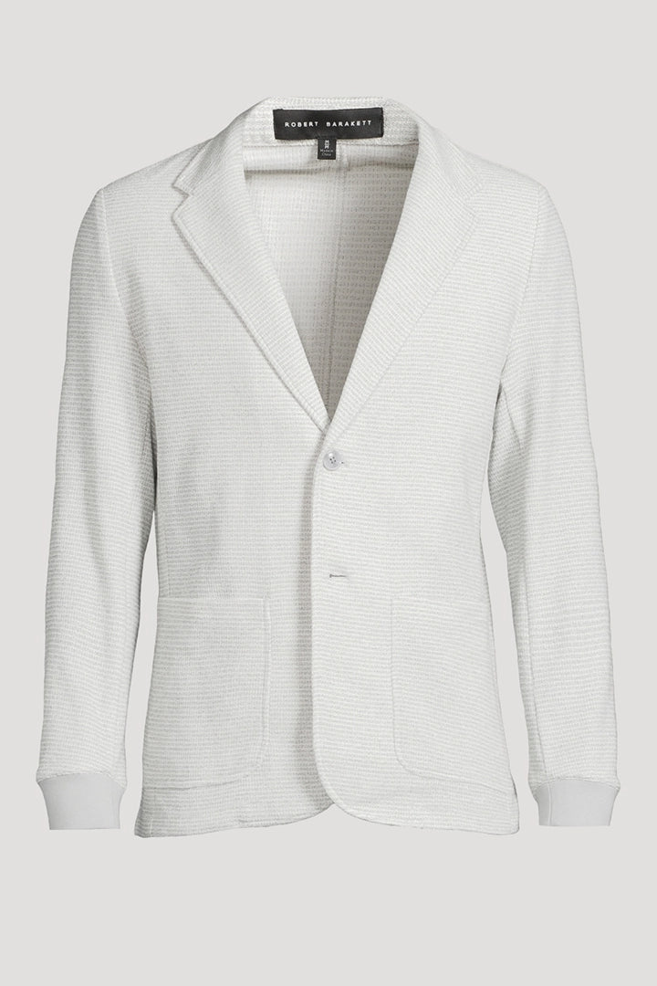 Wholesale,Robert Barakett, Robert Barakett Light Green/White Textured Knit Blazer, Green, Medium-42-TagM