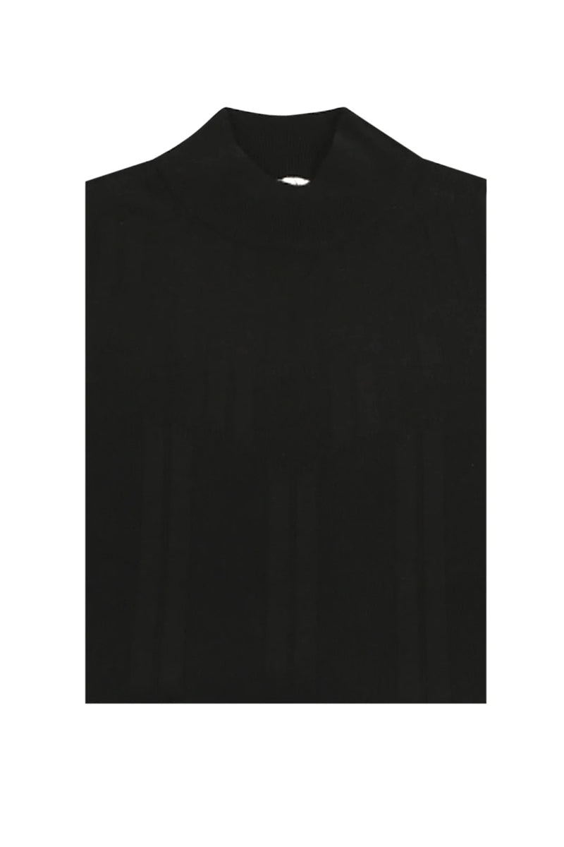 Wholesale,Jakamen, Jakamen Dark Navy Mockneck Textured Sweater, Blue, Medium-41-TagL