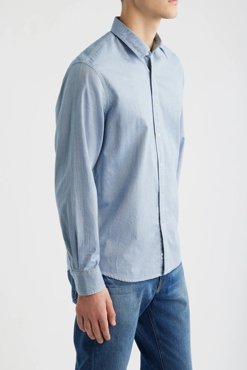 Wholesale,James Campbell, James Campbell Blue Textured Shirt, Blue, Large-46-TagLExtra Large-50-TagXLSmall-42-TagSMedium-44-TagM