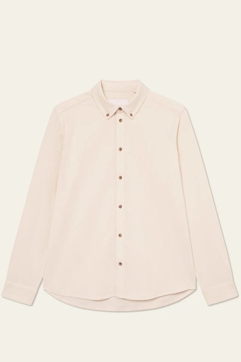 Wholesale,Les Deux, Les Deux Ivory Fine Pinwale Corduroy Overshirt, Cream, Extra Small-42-TagXS