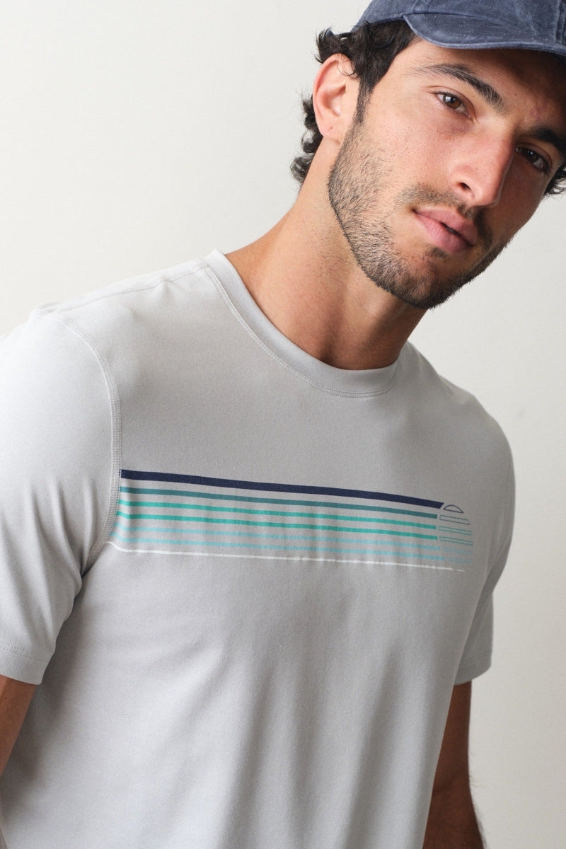 Wholesale,Marine Layer, Marine Layer Light Grey Stripe Graphic Tee, Grey, Small-40-TagSMedium-42-TagMLarge-45-TagLExtra Large-47-TagXLExtra Extra Large-50-TagXXL