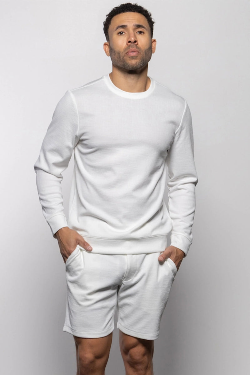 Wholesale,Mason Cruz, Mason Cruz White Performance Knit T-shirt, White, Medium-41-TagMLarge-43-TagL