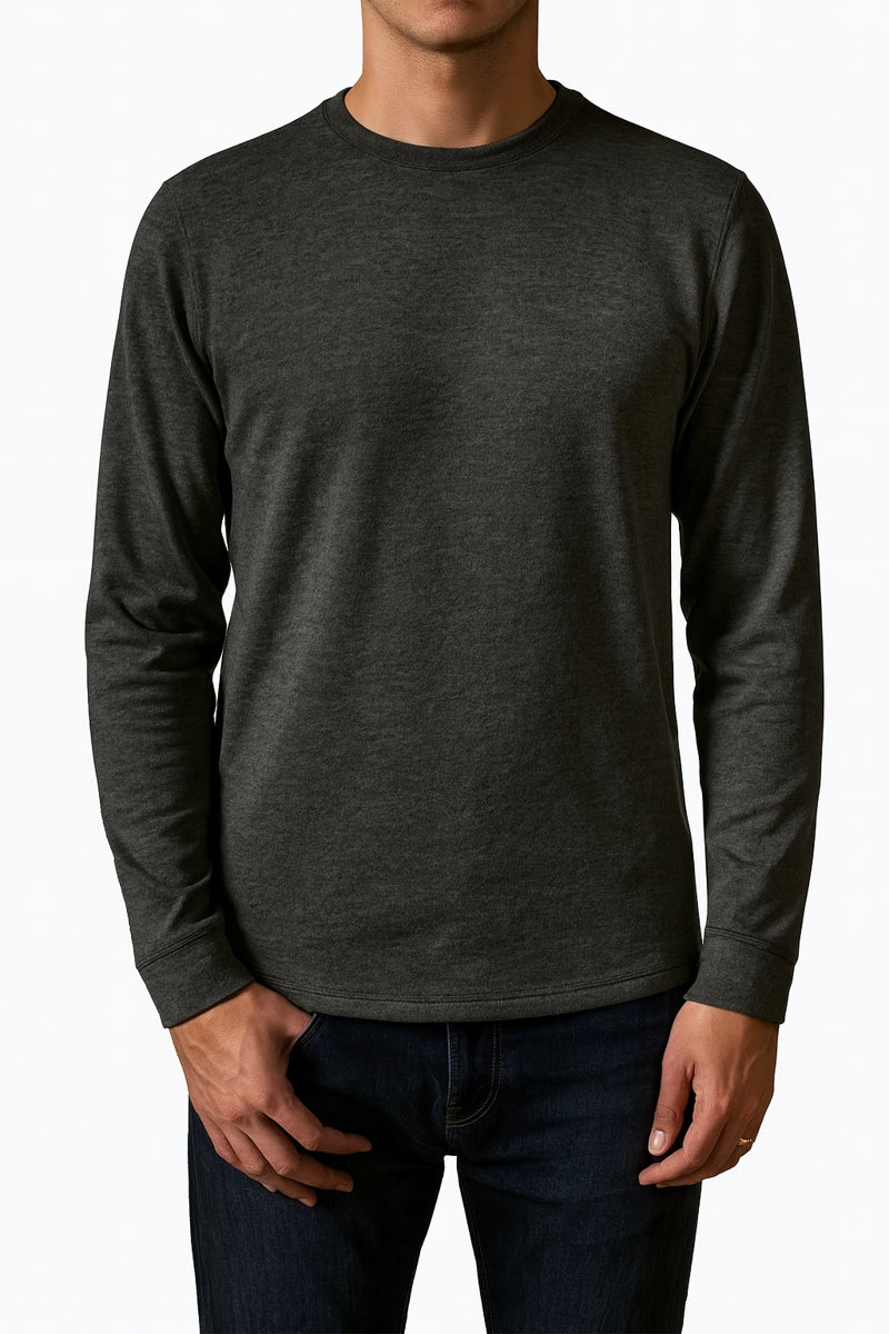 Wholesale,Mason Cruz, Mason Cruz Jet Black Crew Sweatshirt, Black, Small-40-TagSMedium-42-TagMLarge-44-TagLExtra Large-46-TagXLExtra Extra Large-48-TagXXL