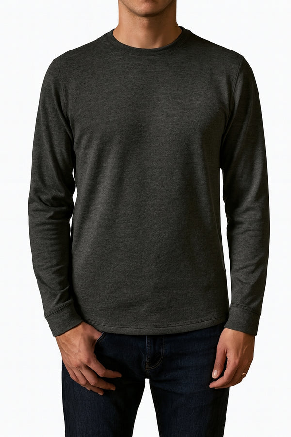 Mason Cruz Jet Black Crew Sweatshirt