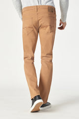 Mavi Carmel Brown Slim Straight Leg Jeans