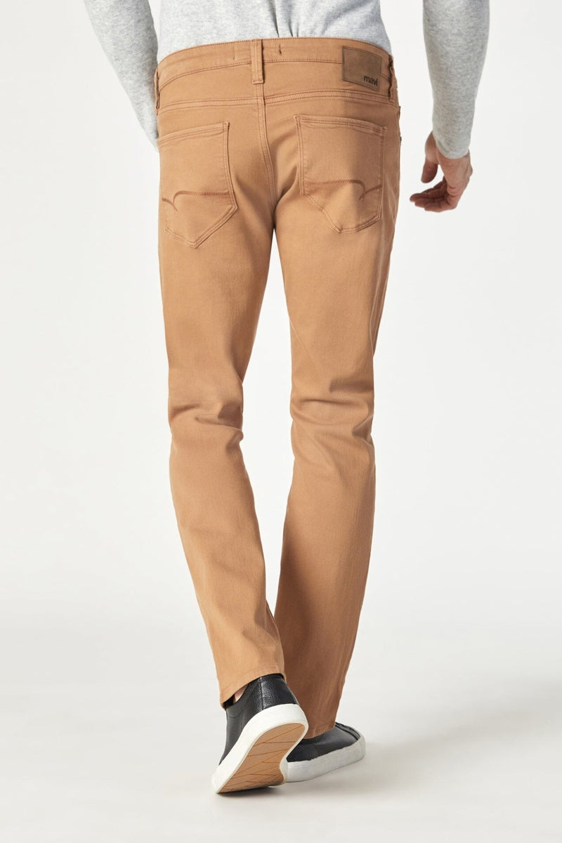 Mavi Carmel Brown Slim Straight Leg Jeans