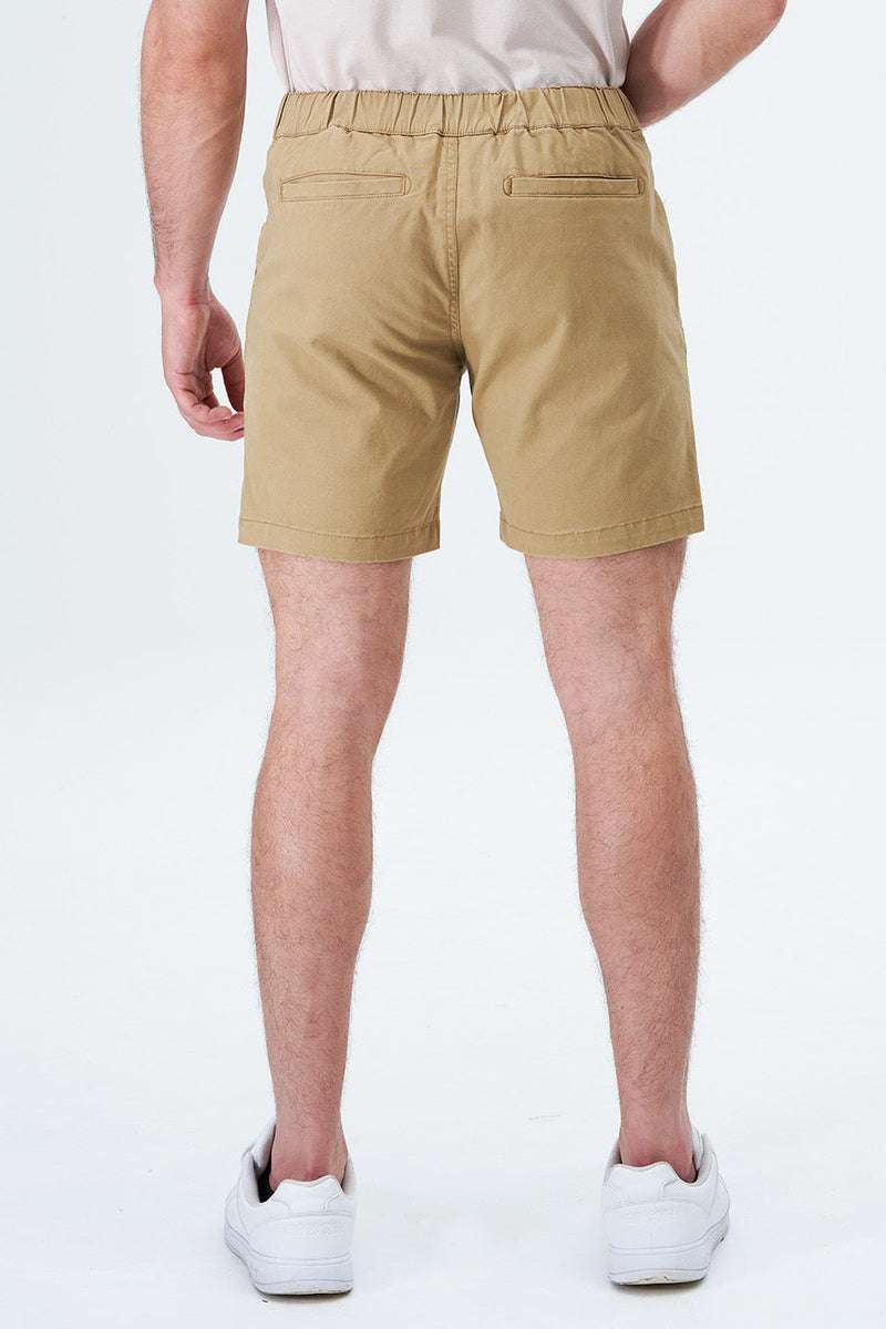 Eubi Khaki 7" Advanced Chino Shorts