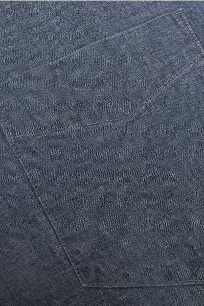 Faire,True Classic, True Classic Chambray Indigo Wash Denim Shirt, Blue, Extra Extra Large-51-TagXXL